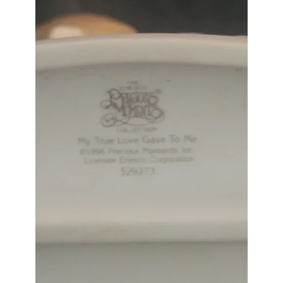 Precious Moments  "My True Love Gave to Me"  Ornament 1998 NIB - Picture 10 of 10